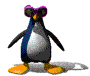 tux cheer penguin gif animated